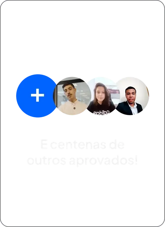 E centenas de outros aprovados!